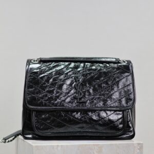YSL Niki Bag 32 Retro pleats Cowhide