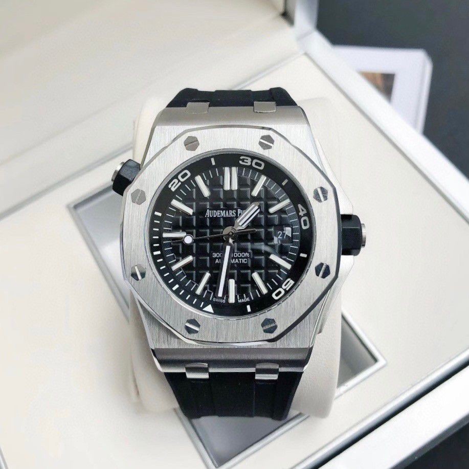 Audemars Piguet Royal Oak Offshore Automatic Mechanical Movement 300m Water Resistance Men's Watch Swiss Watch 42mm Black Dial