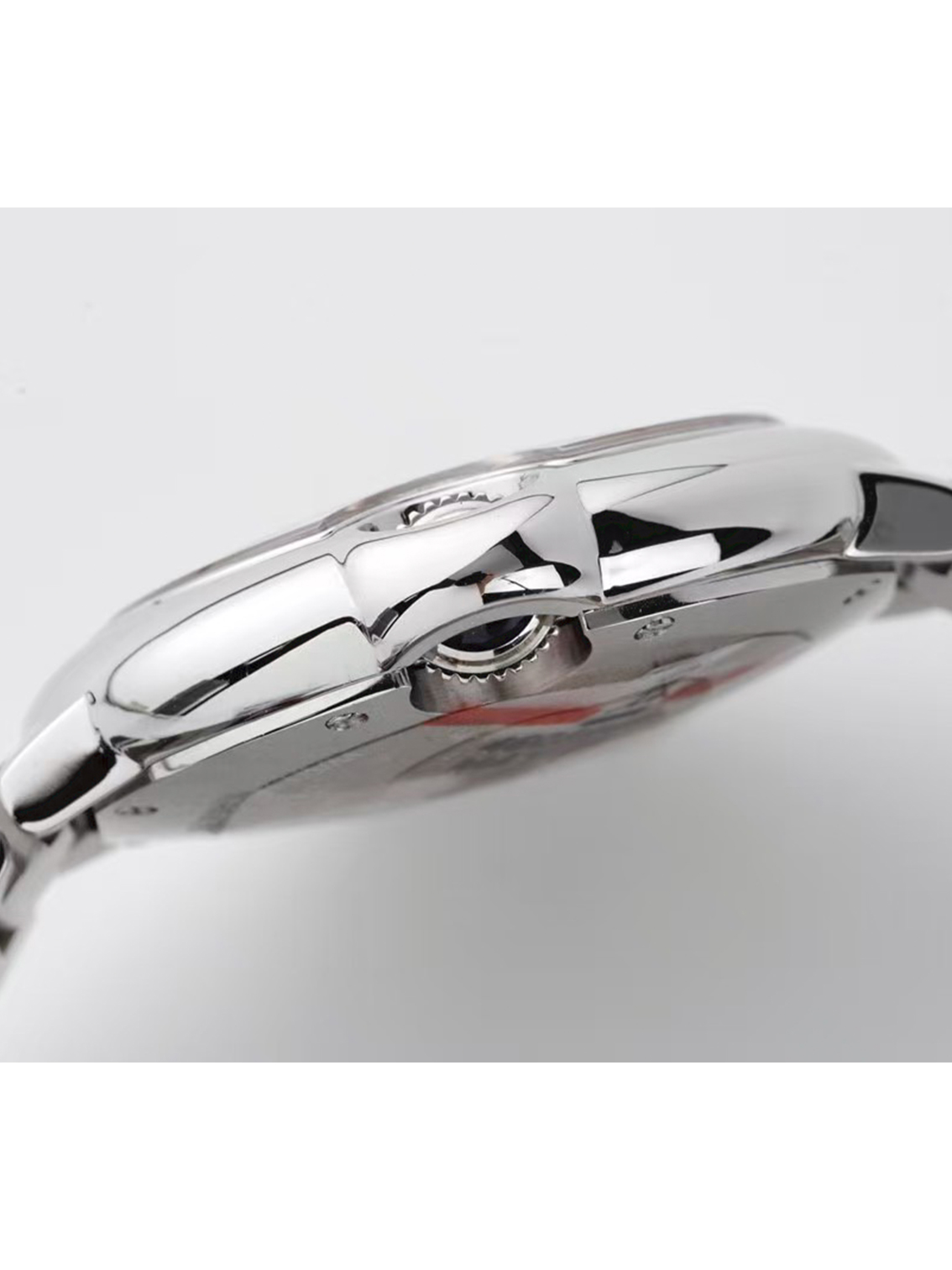 CARTIER Blue Balloon Series Blue Balloon Automatic mechanical movement 30 meters water resistant ladies watch Swiss watch 33mm pink dial stainless steel case stainless steel strap - Image 4