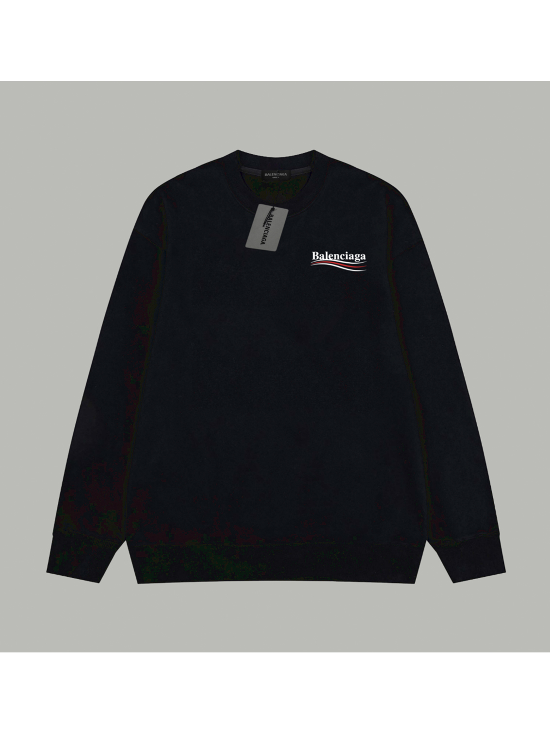 BALENCIAGA official website same style classic Coca-Cola logo lettering printed terry long-sleeved sweatshirt - Image 2