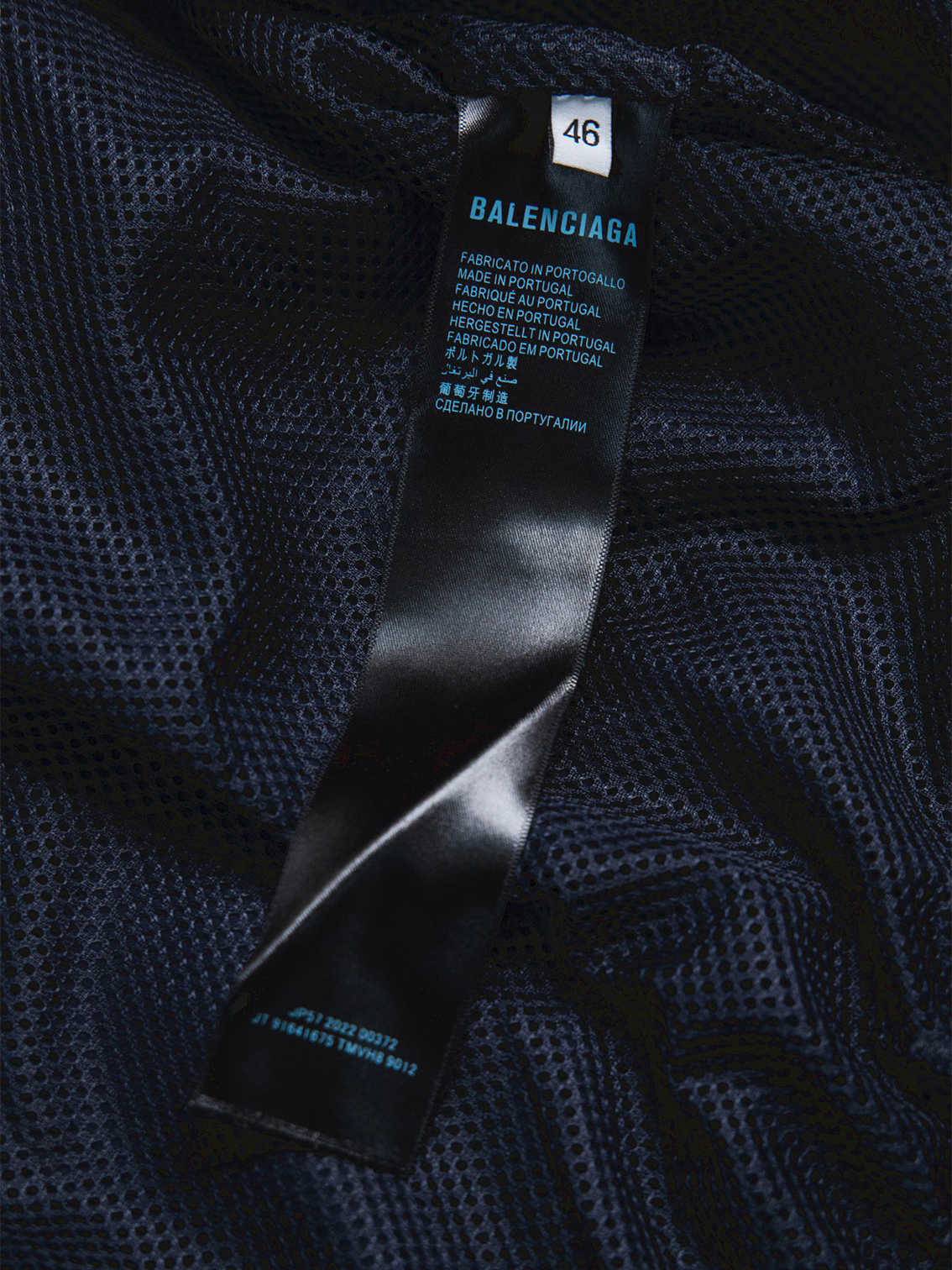 Balenciaga BLCG 25SS 82 three-tone red double ring print patchwork jacket - Image 7