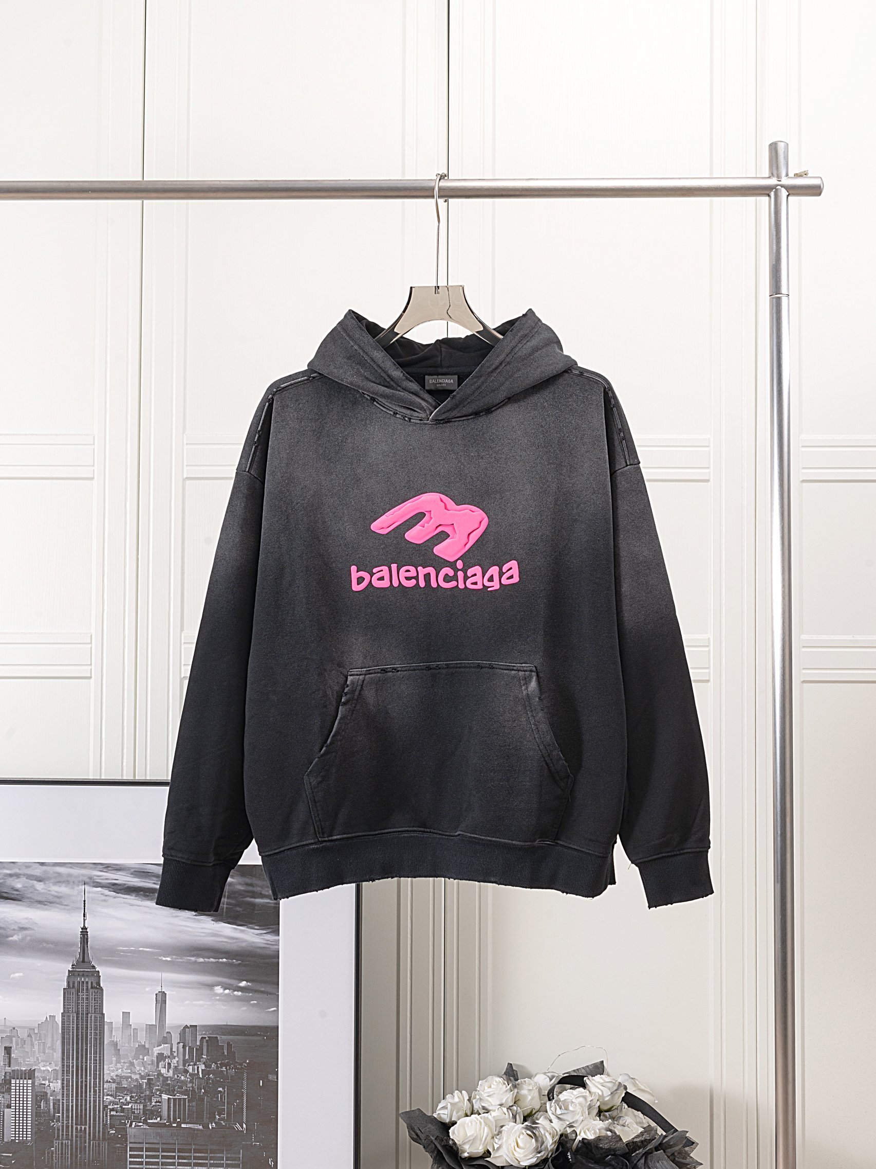 Balenciaga 25ss autumn/winter hooded sweatshirt