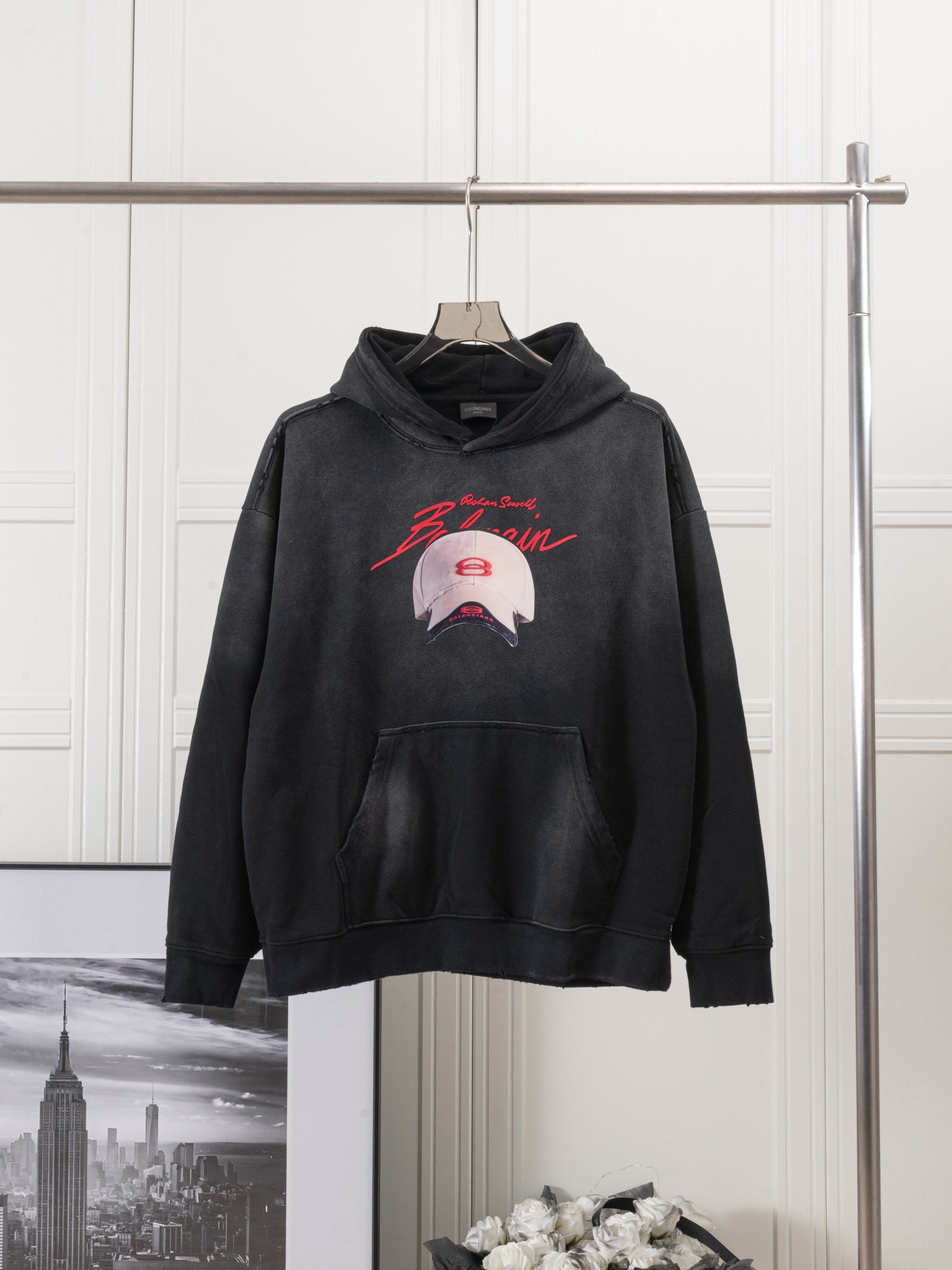 Balenciaga 25ss autumn/winter hooded sweatshirt