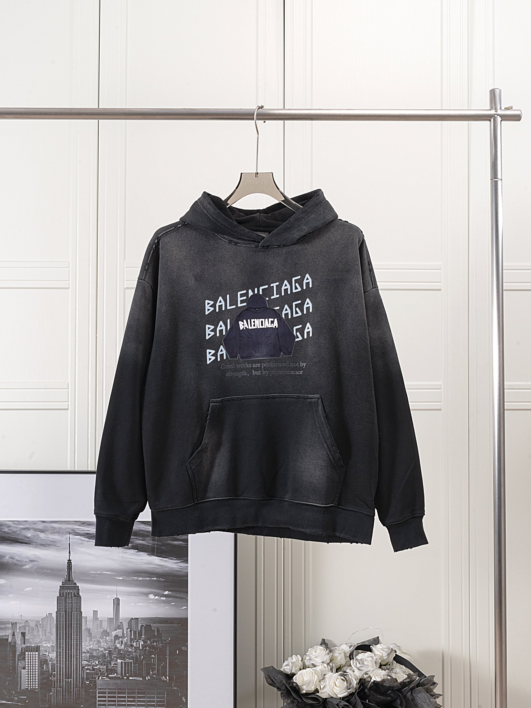 Balenciaga 25ss autumn/winter hooded sweatshirt - Image 3