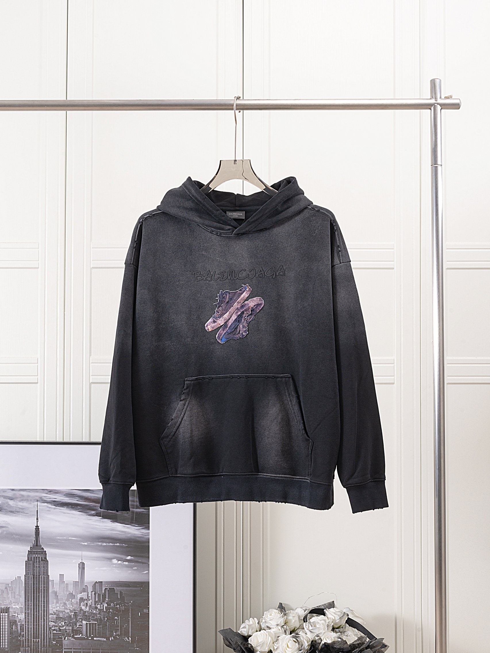 Balenciaga 25ss autumn/winter hooded sweatshirt