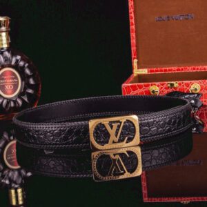 LV men's double-sided belt