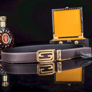 Gucci high-end men's business belt Italian craftsmanship