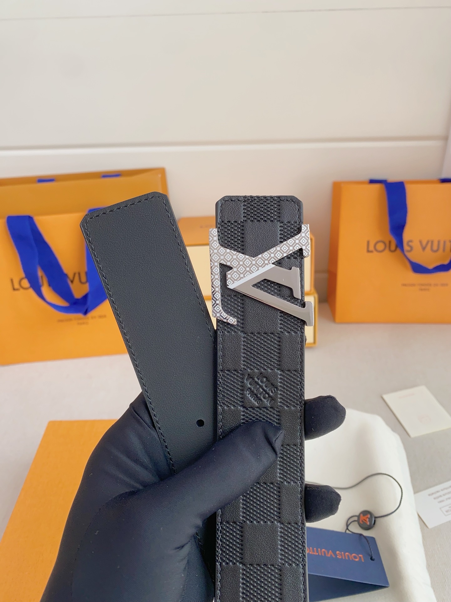 Lv men's business casual belt - Image 4