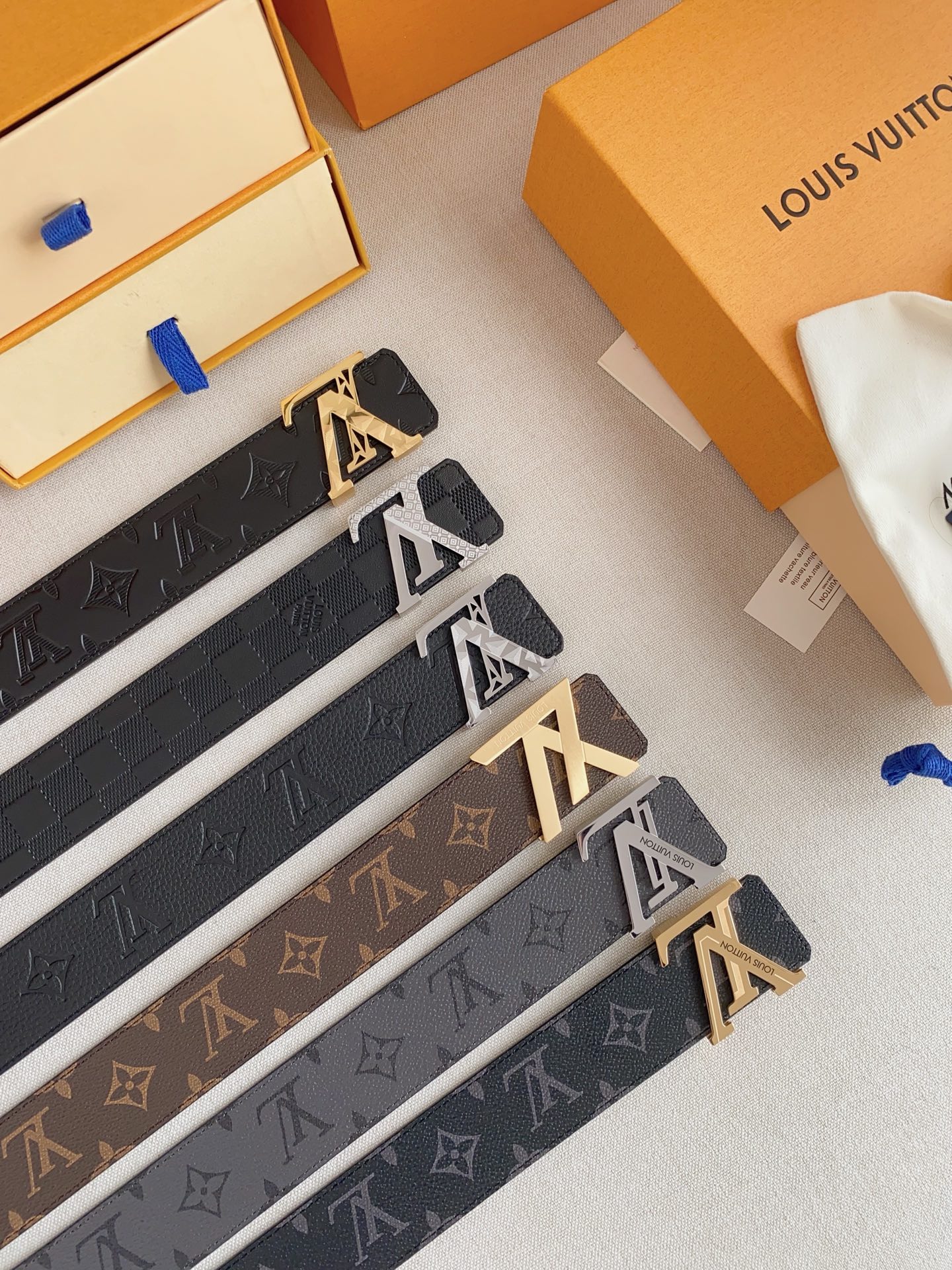 Lv men's business casual belt - Image 6