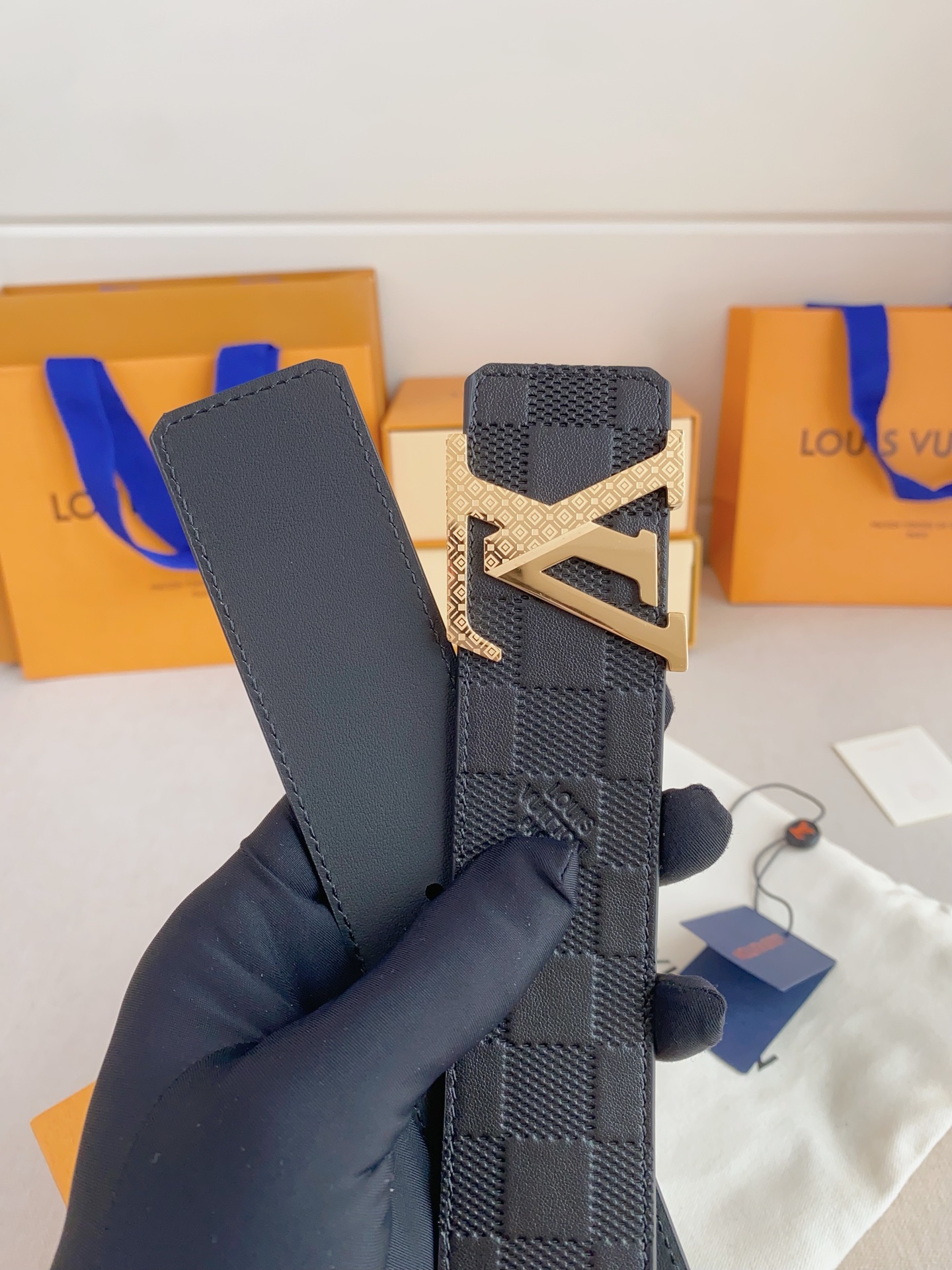 Lv men's business casual belt - Image 2