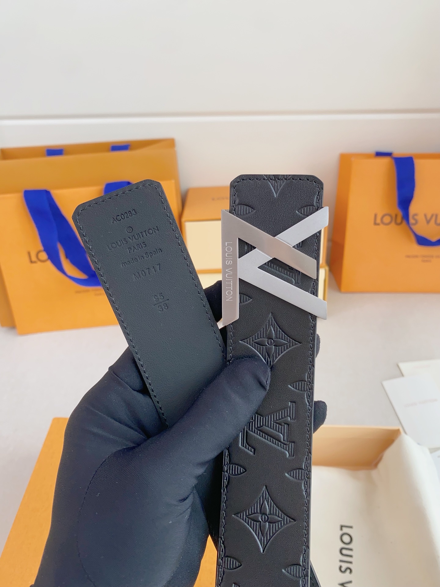 Lv men's business casual belt - Image 2