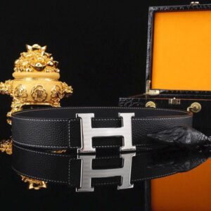 Hermes Men's Double-sided H-buckle Waist