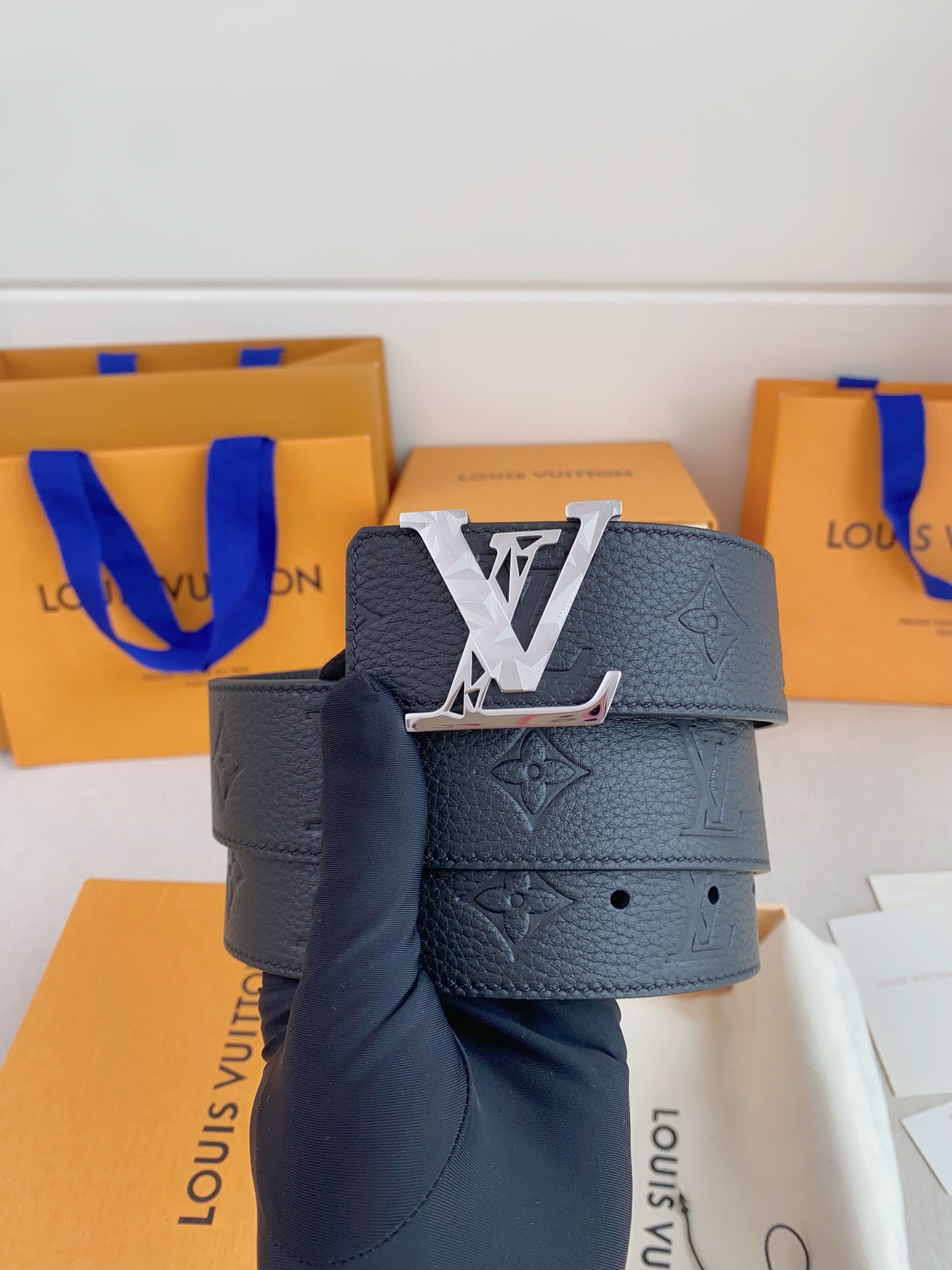 Lv men's business casual belt - Image 3