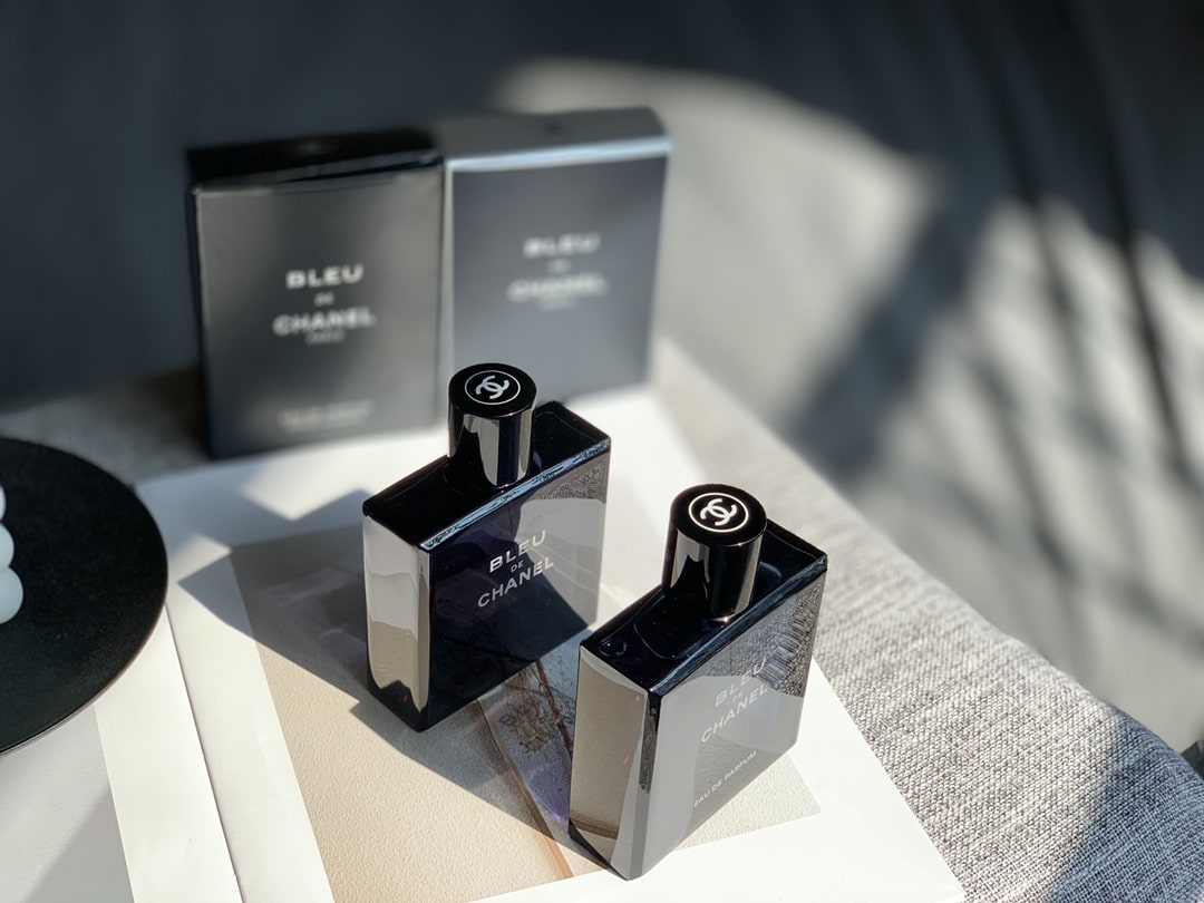 Chanel Blue Men's Two Perfumes - Image 2