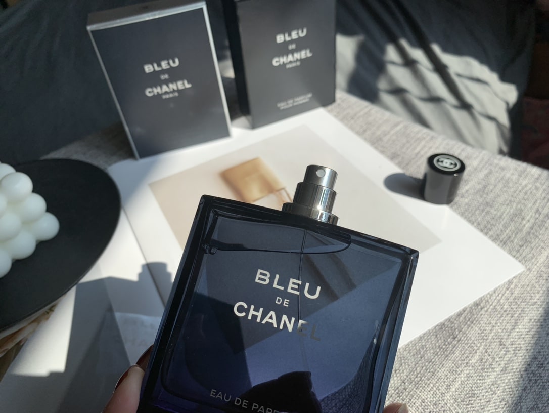 Chanel Blue Men's Two Perfumes - Image 4