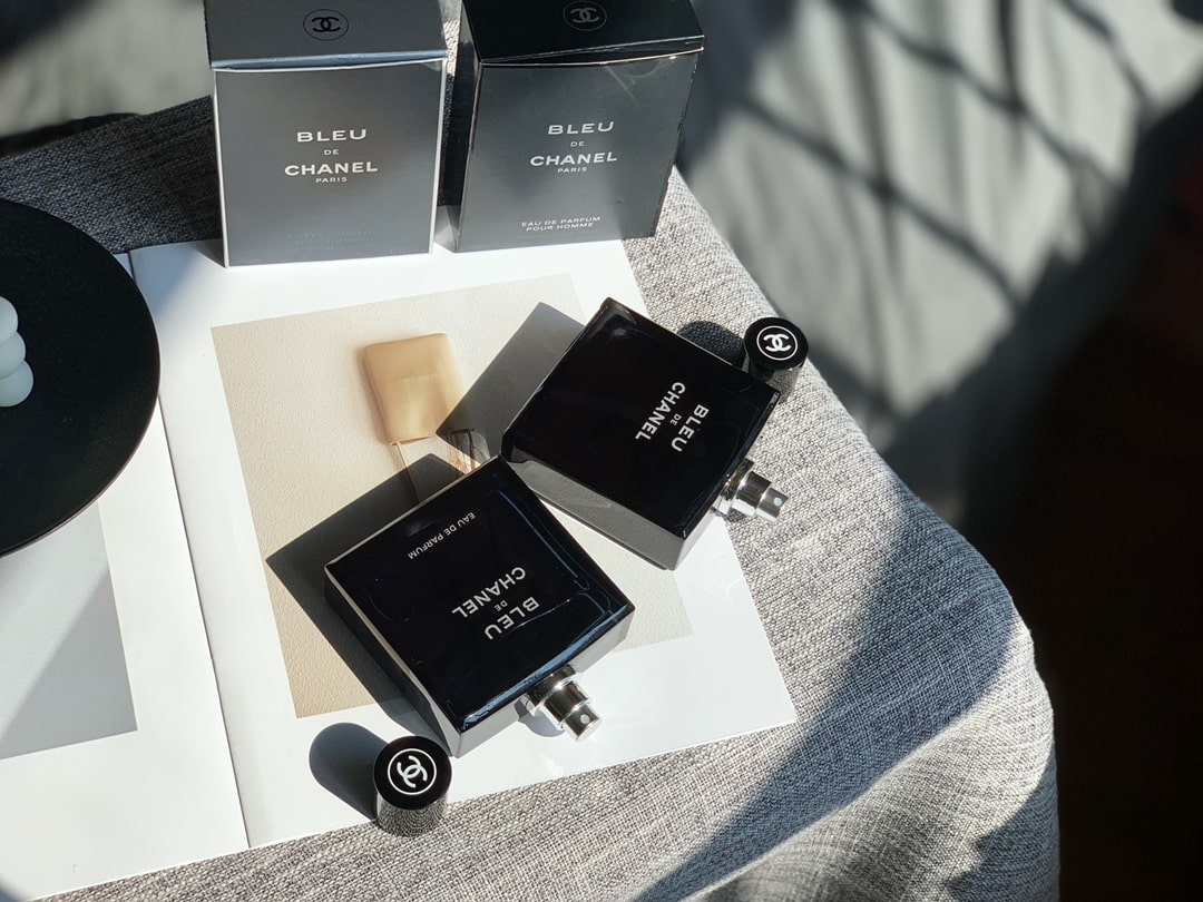 Chanel Blue Men's Two Perfumes - Image 3